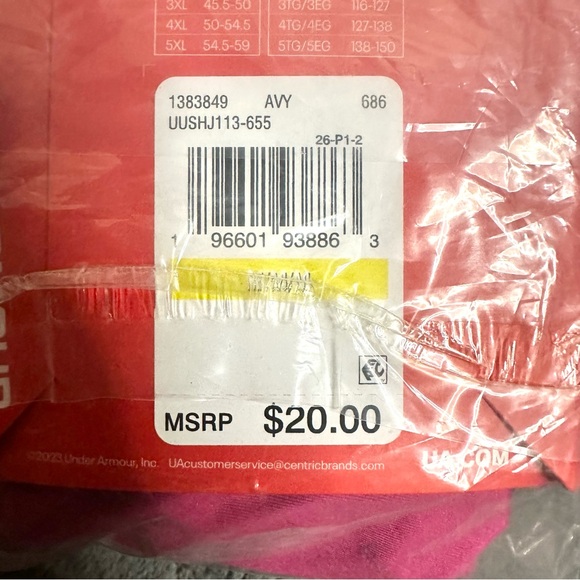 Under Armour - Men's UA Performance Tech 6" Boxerjock - Pink - Medium - Picture 2 of 3